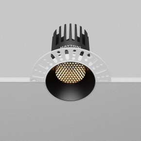 Встраиваемый светильник Maytoni Dip DL121-15W-2.7K-TRS-B в Добрянке - dobryanka.ok-mebel.com | фото 7