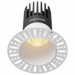 Встраиваемый светильник Maytoni Dip DL122-15W-2.7K-TRS-W в Добрянке - dobryanka.ok-mebel.com | фото