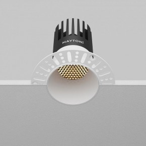 Встраиваемый светильник Maytoni Dip DL122-15W-2.7K-TRS-W в Добрянке - dobryanka.ok-mebel.com | фото 7