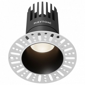 Встраиваемый светильник Maytoni Dip DL122-15W-4K-TRS-B в Добрянке - dobryanka.ok-mebel.com | фото 12
