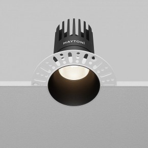 Встраиваемый светильник Maytoni Dip DL122-15W-4K-TRS-B в Добрянке - dobryanka.ok-mebel.com | фото 4