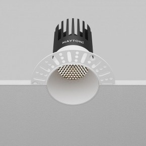 Встраиваемый светильник Maytoni Dip DL122-15W-4K-TRS-W в Добрянке - dobryanka.ok-mebel.com | фото 7