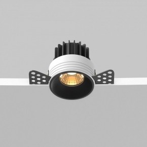 Встраиваемый светильник Maytoni Round DL058-7W2.7K-TRS-B в Добрянке - dobryanka.ok-mebel.com | фото 4