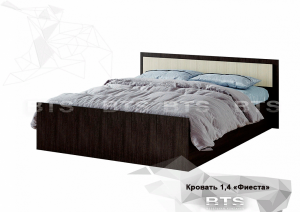 "Фиеста" кровать 1,4м LIGHT в Добрянке - dobryanka.ok-mebel.com | фото 1