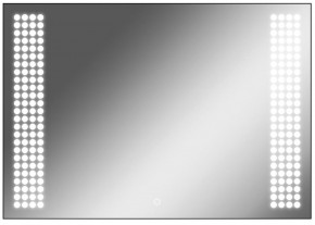 Зеркало Cosmo 120 black с подсветкой Sansa (SC1048Z) в Добрянке - dobryanka.ok-mebel.com | фото