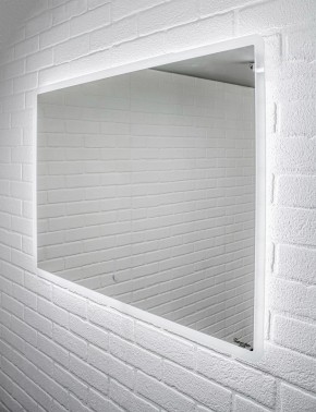 Зеркало Dream 80 alum с подсветкой Sansa (SD1022Z) в Добрянке - dobryanka.ok-mebel.com | фото 4