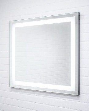 Зеркало Even 100 black с подсветкой Sansa (SE1052Z) в Добрянке - dobryanka.ok-mebel.com | фото 2